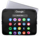 Recherche de google électronique Noir