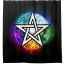 Search for the witch shower curtains Pentacle