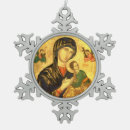 Search for blessed virgin mary ornaments Jesus