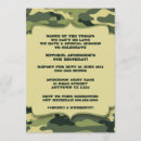 Search for military birthday invitations Boy