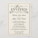 Search for old fashioned invitations Chic