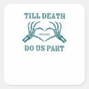 Search for till death do us part stickers Black and white