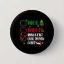 Search for adult christmas buttons Naughty