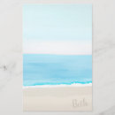 Search for ocean stationary stationery paper Blue