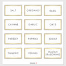 Search for spice labels Pantry