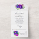 Search for trifold quinceanera invitations Purple
