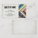 Search for quilting business cards Hobby