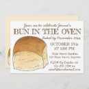 Search for bun in the oven baby shower invitations Baking