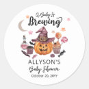 Search for halloween potion stickers A baby is brewing