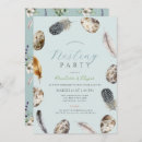 Search for nesting party invitations Blue