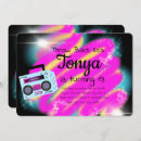 Search for back to the 90s party invitations 80s