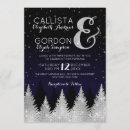 Search for winter wonderland weddings Pine trees
