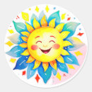 Search for cartoon sun stickers Cute