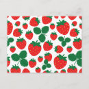 Recherche de fraises cartes postales Baie