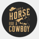 Search for cowboy silhouette stickers Equine