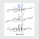 Search for handwritten name stickers Script
