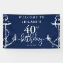Search for nautical 40th birthday Anchor