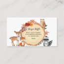 Search for forest friends invitations Diaper raffle