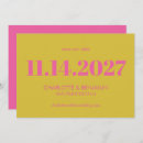 Search for yellow wedding save the dates Bold