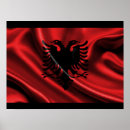 Recherche de drapeau albanais art Rouge