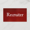 Search for recruiting business cards Company