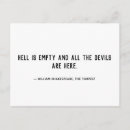 Search for hell postcards Devils