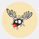 Search for funny reindeers stickers Festive