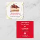 Search for bakery business cards Feminine