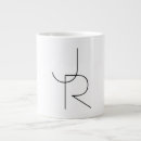 Search for unique wedding mugs Black and white