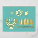 Recherche de dreidel cartes postales Menorah