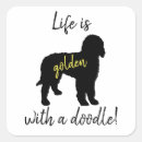 Search for golden doodle stickers Poodle