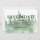 Search for rustic wedding save the dates Green