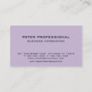 Search for violet business cards Beauty