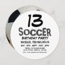 Search for soccer birthday invitations Party