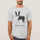 Search for boston terrier tshirts Illustration