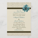 Search for chocolate brown wedding invitations Cream