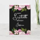 Search for black 60th birthday cards Elegant