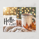 Search for autumn design postcards Leaves