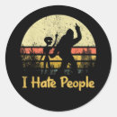 Search for i hate people stickers Camping