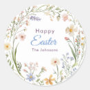 Search for happy easter wreath stickers Elegant