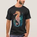 Recherche de hippocampe coloré tshirts Sauge