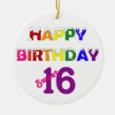 Search for teen birthday ornaments Girly