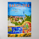 Search for barcelona cityscape posters Gaudi