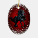 Search for stallion ornaments Friesian