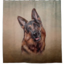 Search for german shepherd dog shower curtains Cute