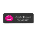 Search for hot lips return address labels Lipstick
