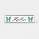 Search for butterfly name plates Cute