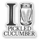 Search for pickle jar stickers Vegetable