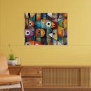 Search for abstract fish art Sea