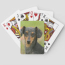 Search for dachshund playing cards Headshot